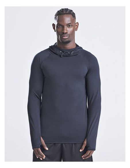 AWD-JC037-Mens Cool Cowl Neck Top 2
